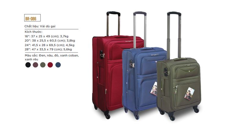 TOP 4 MẪU VALI HOT NHẤT TẠI HÀNH LÝ ĐẸP MÙA HÈ NÀY